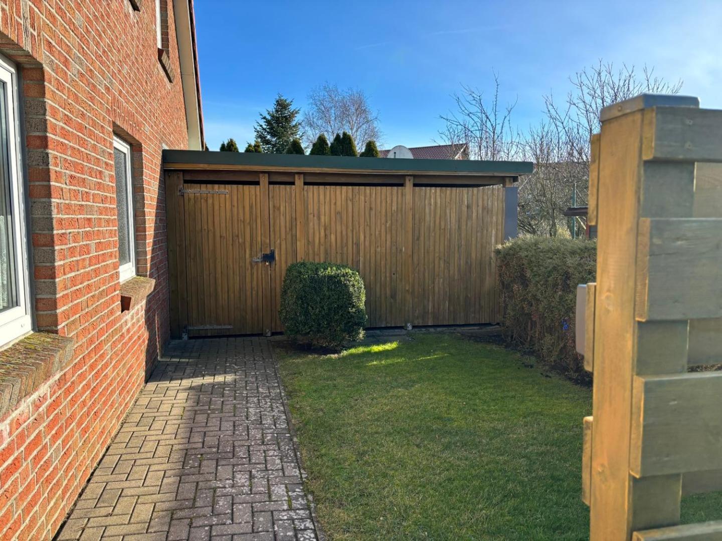 Wohnung Strandturm in Wremen am Deich Exterior foto
