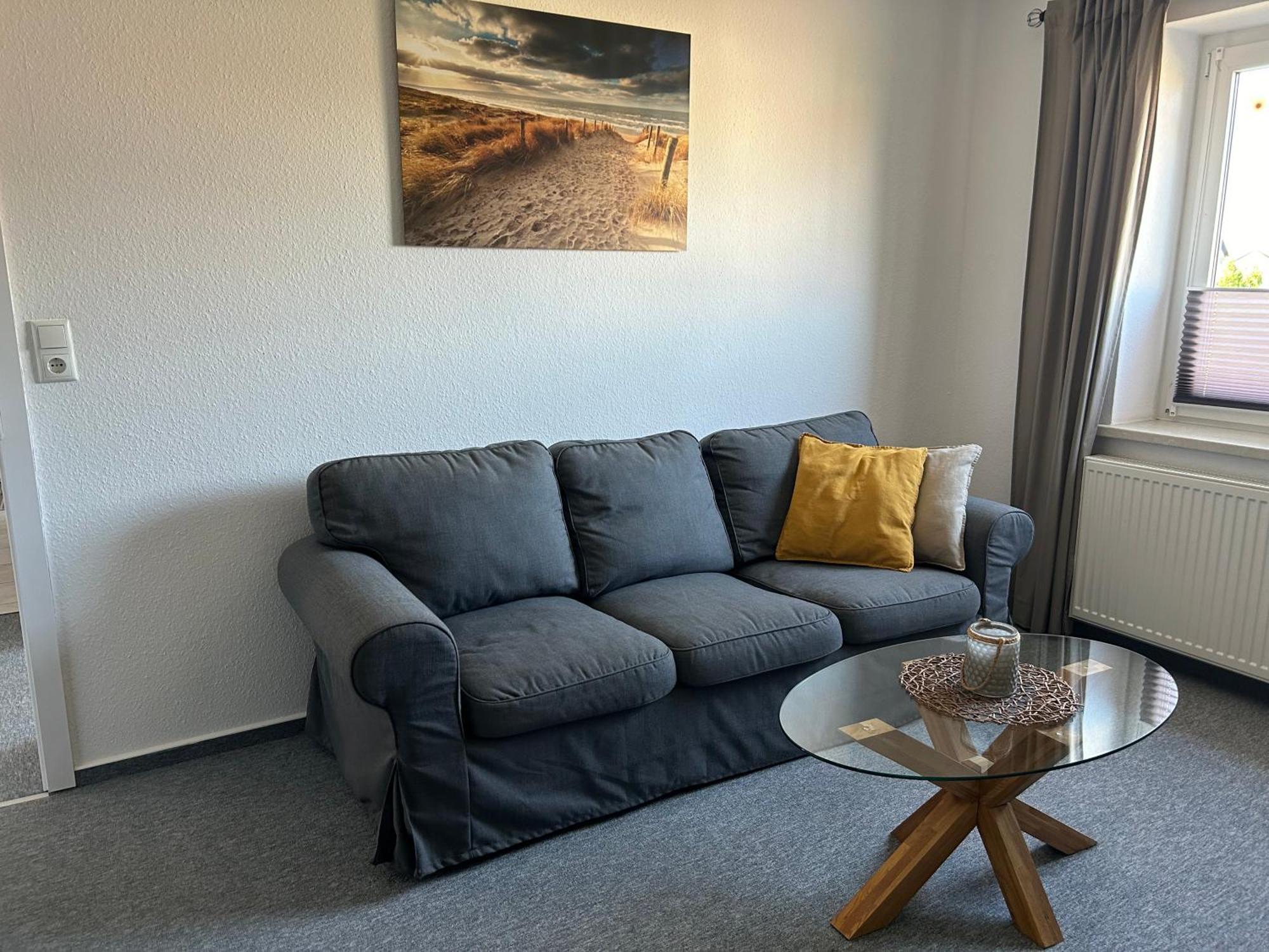 Wohnung Strandturm in Wremen am Deich Exterior foto